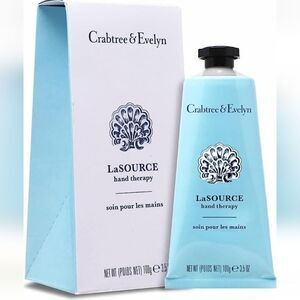 hand therapy Crabtree & Evelyn cream 3.5 Oz metal tube